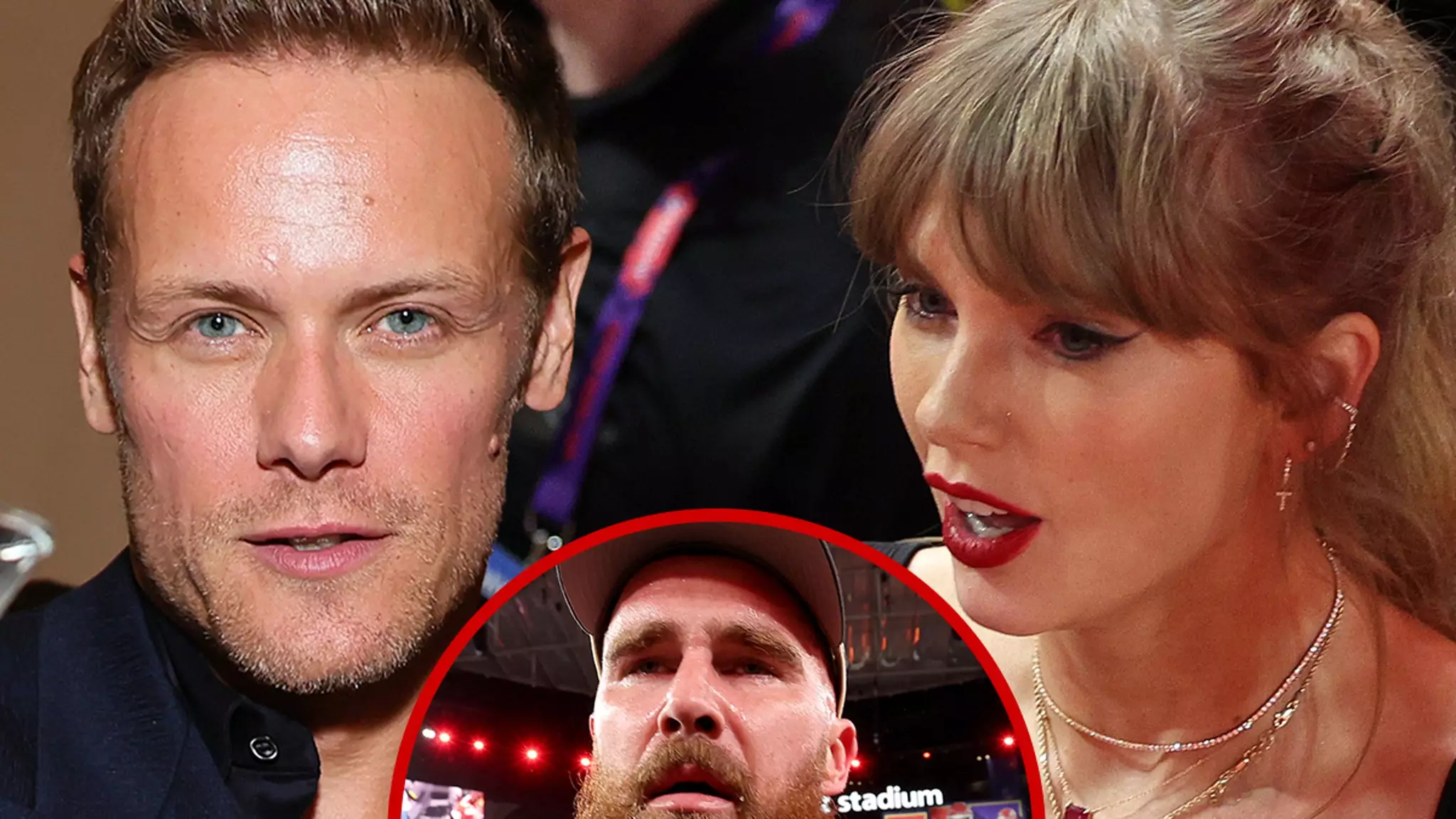 The Outlander Star Sam Heughan Dreams Big at a Taylor Swift Concert in the UK