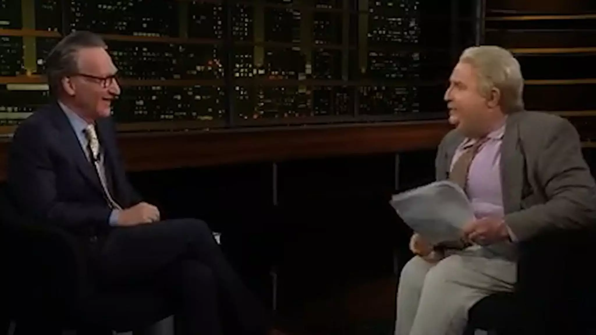 The Hilarious Interview of Bill Maher with Jiminy Glick