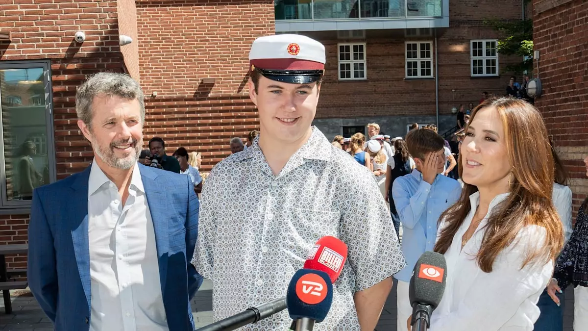 Prince Christian of Denmark Completes Final School Exam