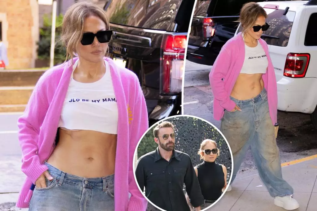 The Evolution of Jennifer Lopez’s Style: From Rock Hard Abs to Selling Art Pieces