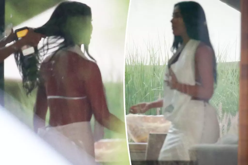 Kim Kardashian Shines at the Fourth of July White Party