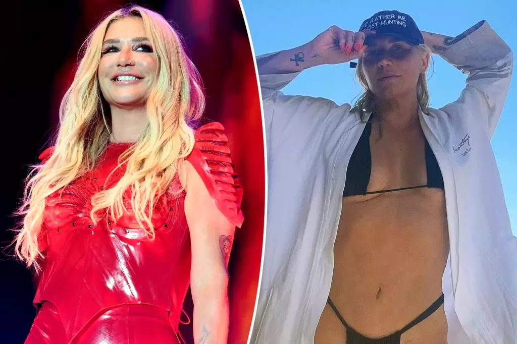 Embracing Body Positivity: Kesha Shuts Down Haters with Sultry Bikini Photos