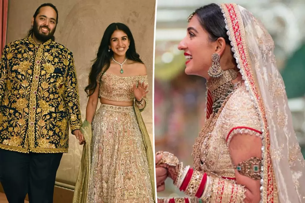 The Extravagant Wedding of Radhika Merchant and Anant Ambani