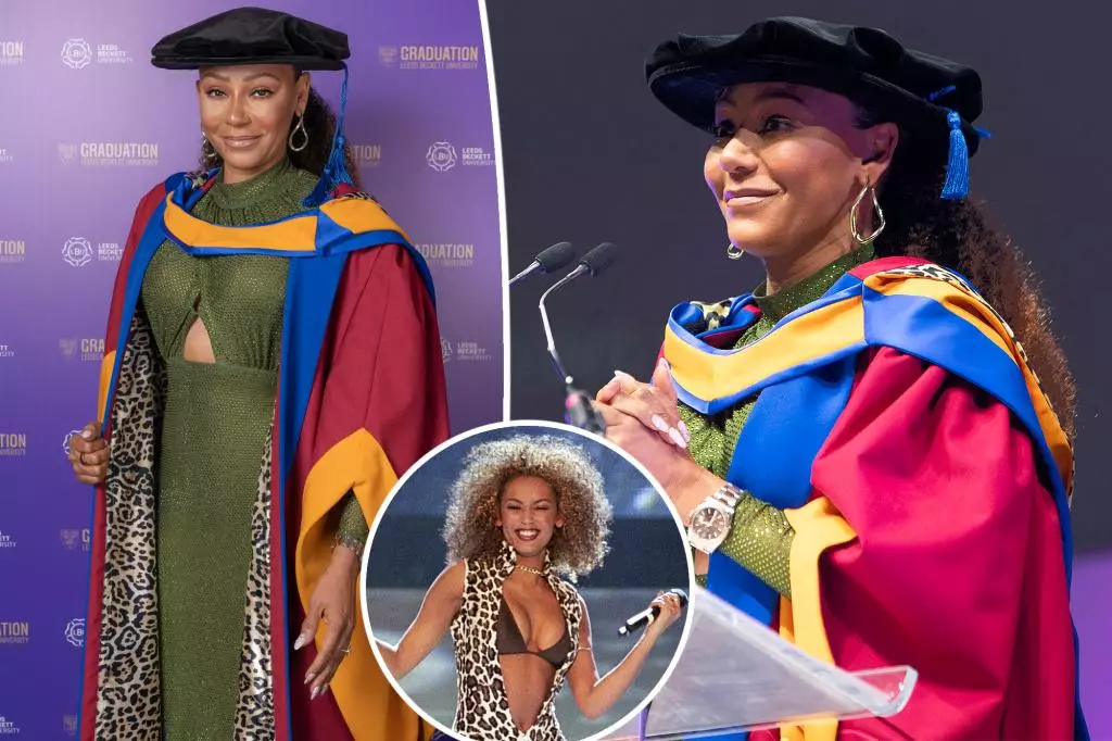 Mel B Honored with Doctorate Degree from Leeds Beckett University