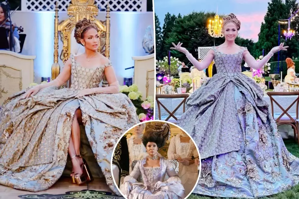 Jennifer Lopez Channels Queen Charlotte in Stunning Bridgerton-Themed Birthday Celebration