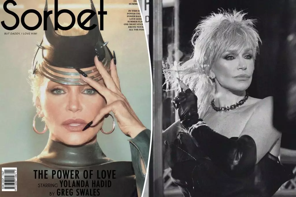 Yolanda Hadid Rocks 80s Punk Style in New Modeling Shoot