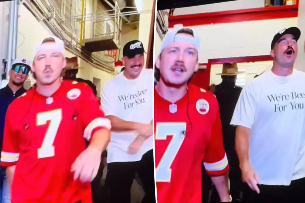 Analysis of Travis Kelce and Patrick Mahomes Surprise Appearance at Morgan Wallen’s Concert