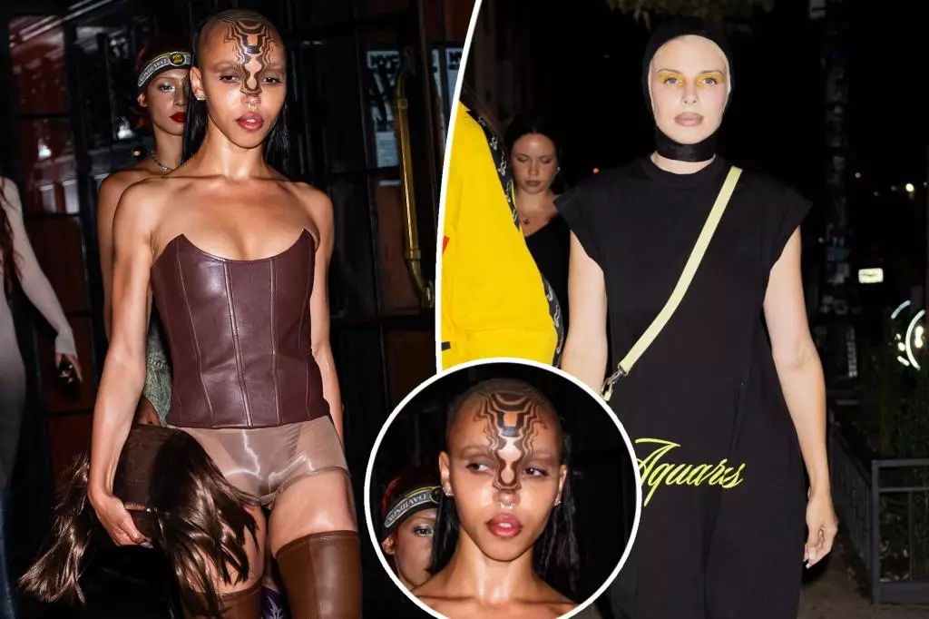 Breaking down FKA twigs and Julia Fox’s Edgy Dinner Look