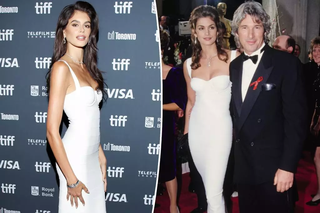 Fashion Legacy: Kaia Gerber’s Homage to Cindy Crawford at TIFF 2024