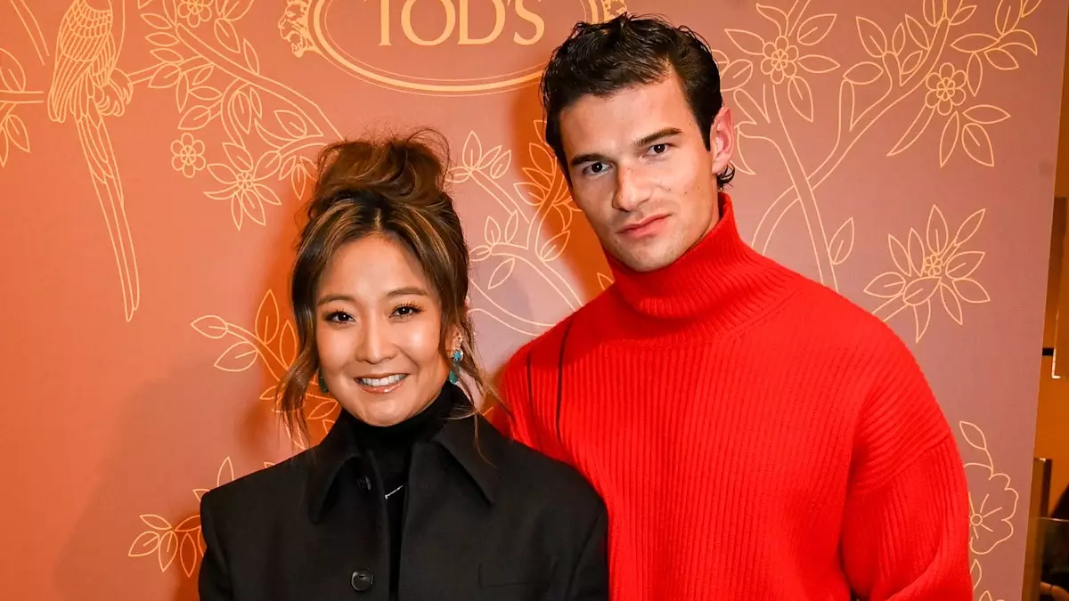 A Glamorous Evening: Ashley Park and Paul Forman Shine at TOD’s Launch