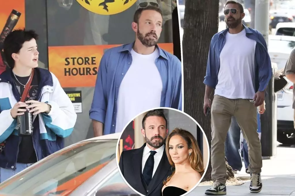 The Struggle of Co-Parenting: A Glimpse into Ben Affleck and Jennifer Lopez’s Family Dynamics Amid Divorce