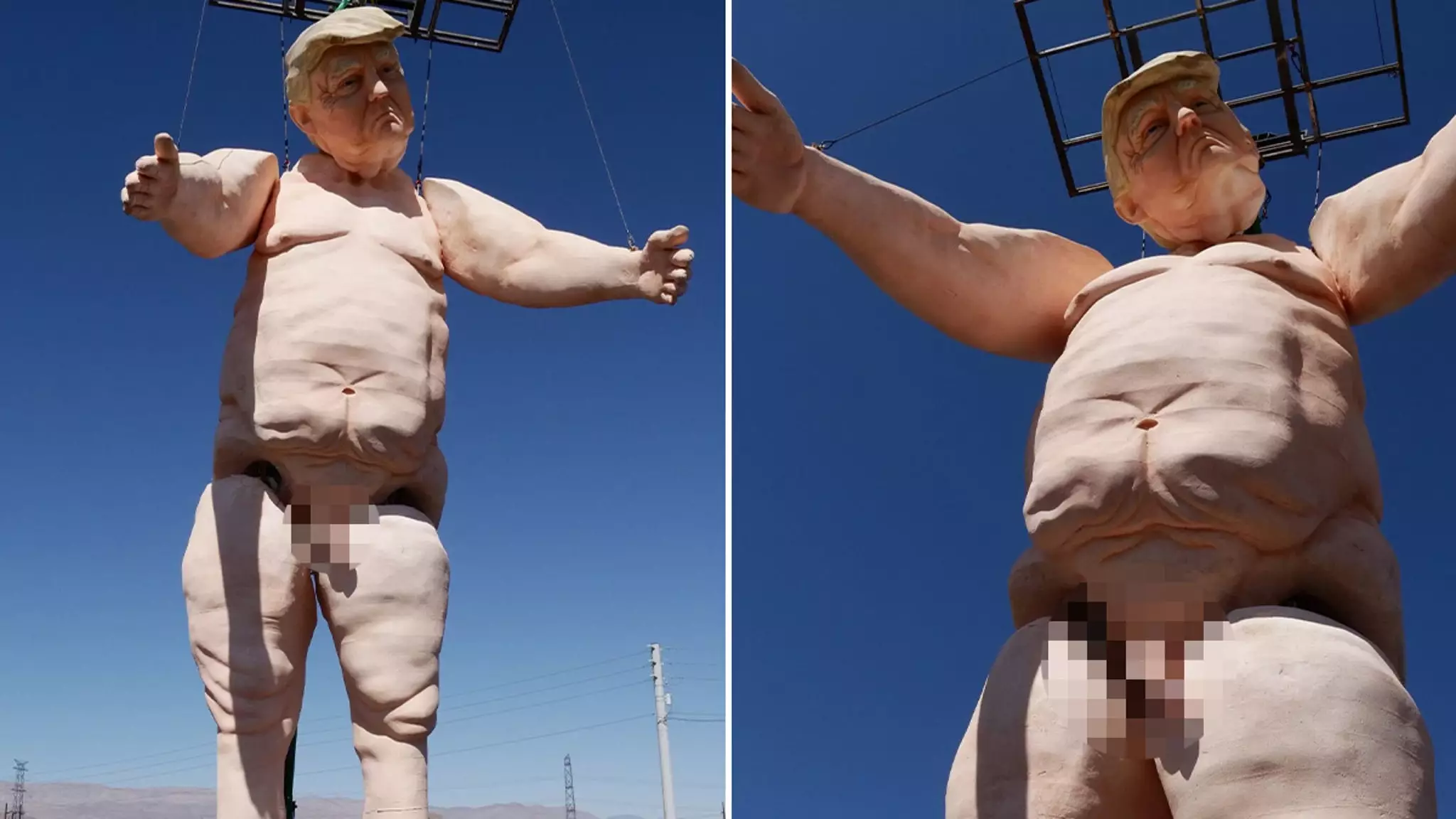 The Surreal Saga of Trump’s Las Vegas Statue: A Bold Statement Ahead of 2024