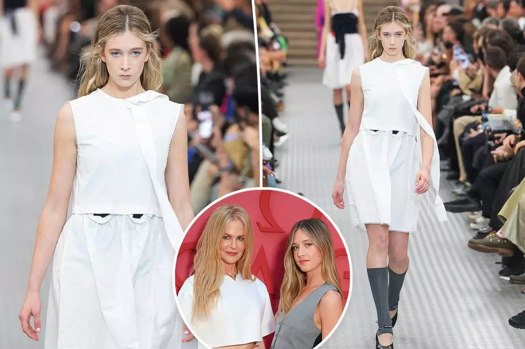 The Rise of Sunday Rose: Nicole Kidman’s Daughter Shines on the Fashion Stage