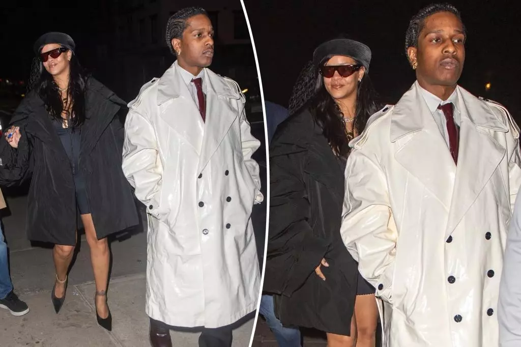 A Night Out: Rihanna and A$AP Rocky’s Romantic Evening in NYC