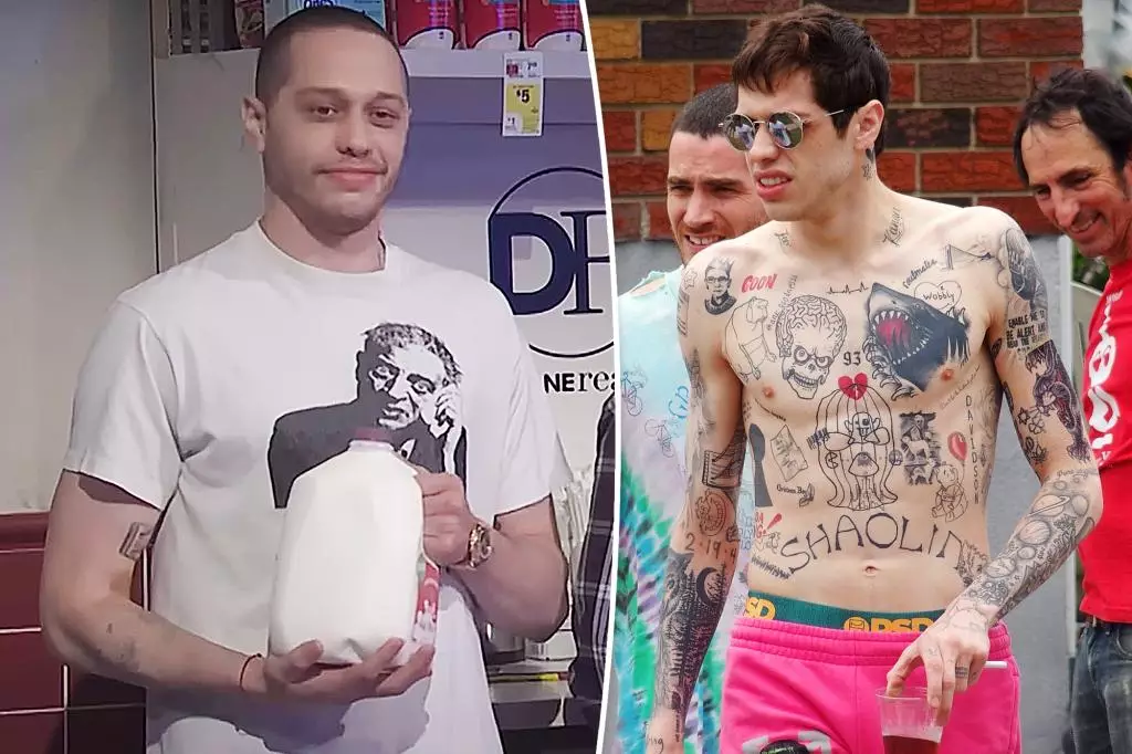 The Transformation of Pete Davidson: A Journey of Tattoo Removal and Identity