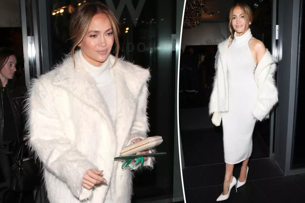 Jennifer Lopez Turns Heads at the London Premiere of “Unstoppable”