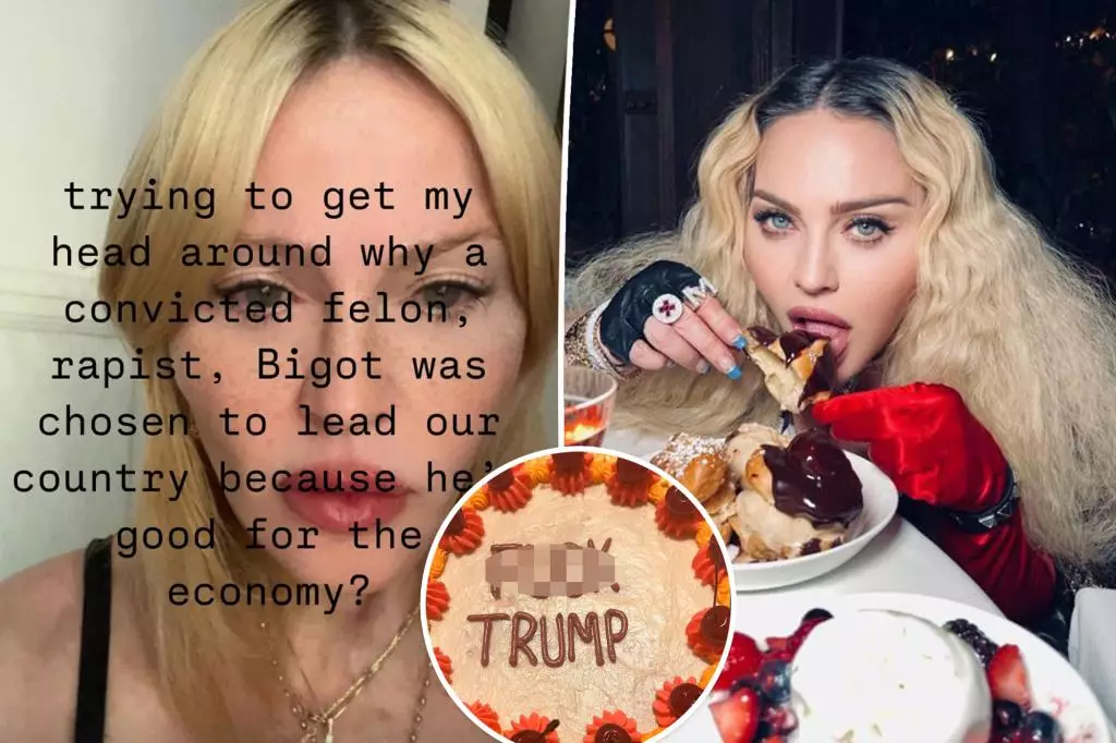 Madonna’s Sweet Protest: Cake, Politics, and Celebrity Reactions to the 2024 Election