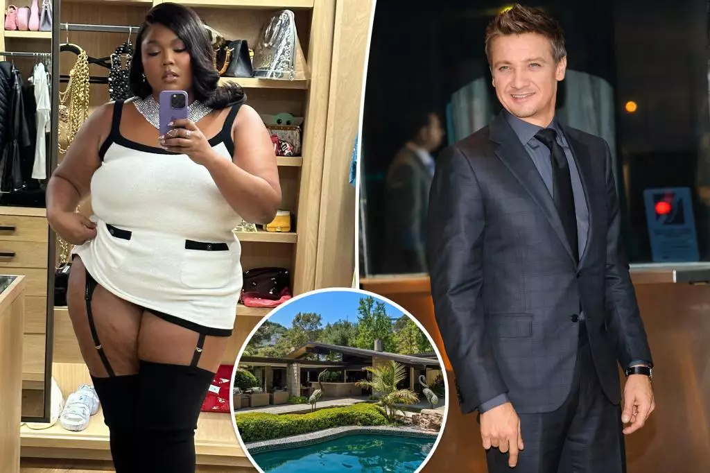 Lizzo’s New Acquisition: A Sneak Peek into Jeremy Renner’s Opulent Hollywood Retreat