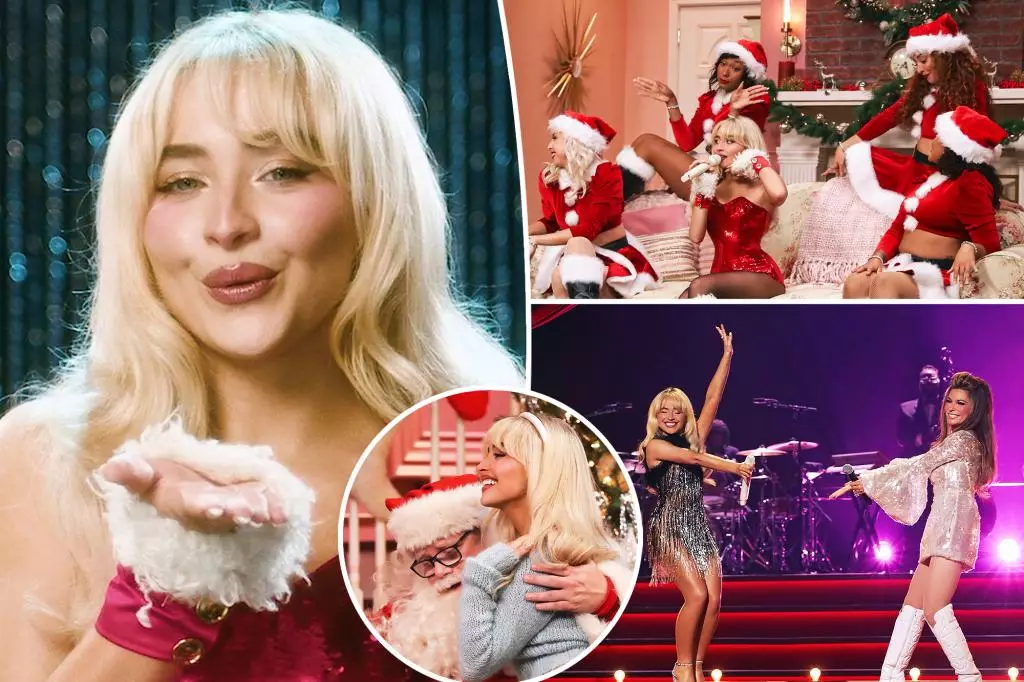 Sabrina Carpenter’s “A Nonsense Christmas”: A Festive Celebration with a Twist