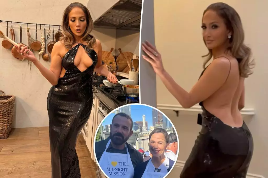 Jennifer Lopez Exudes Confidence in Stunning Black Dress