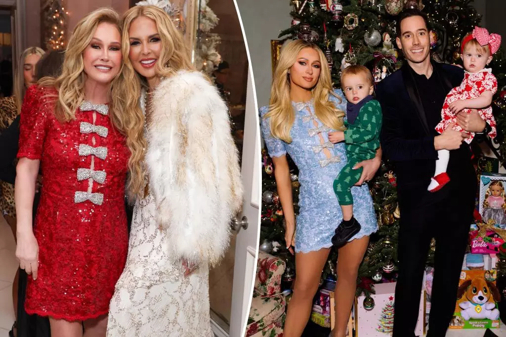 Festivity and Flair: Kathy Hilton’s Holiday Bash Shines Bright