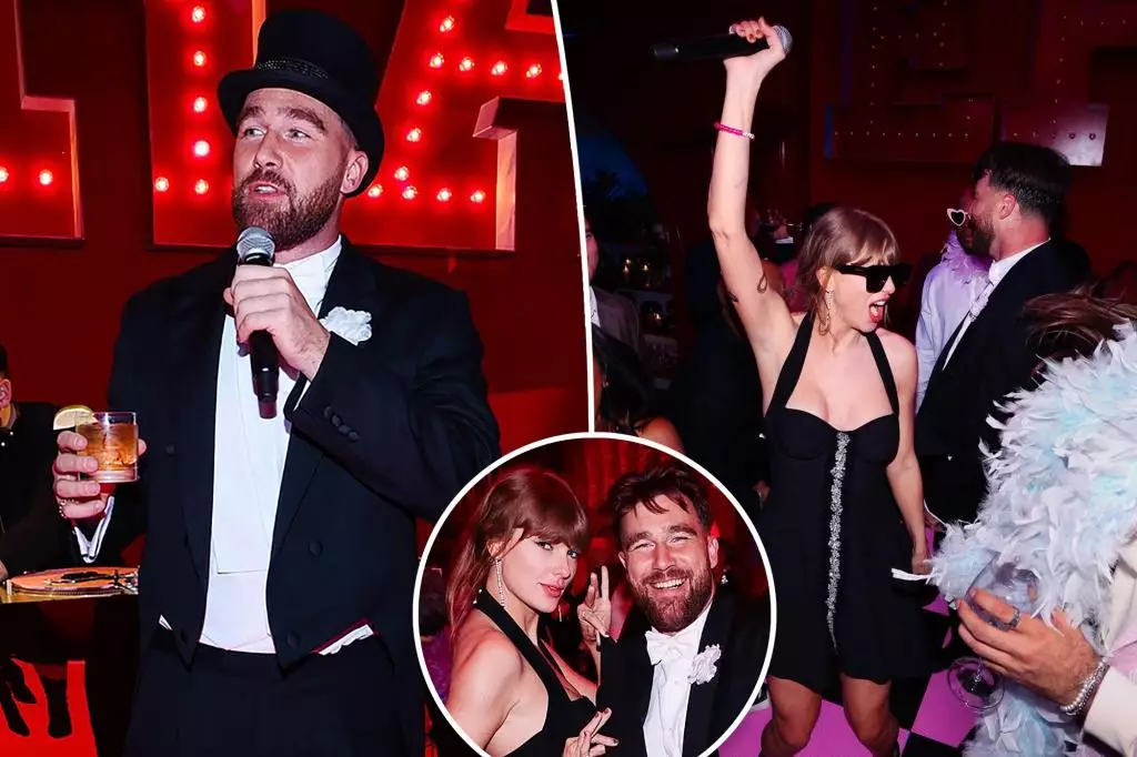 The Heartfelt Celebration: Travis Kelce’s Surprise Party for Taylor Swift