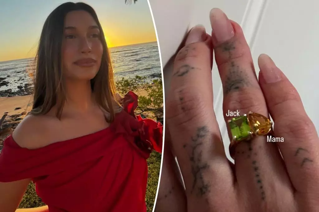 Hailey Bieber’s Jewelry Tribute: A Mother’s Love Captured in Gems