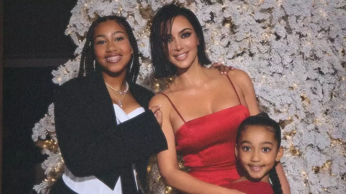 Chicago West Shines in Kim Kardashian’s Charming Family Christmas Photoshoot