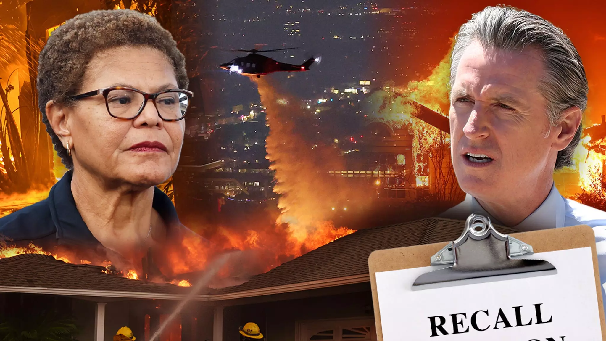 The Political Hotseat: Recall Petitions Target California Leaders Amid Catastrophic Wildfires