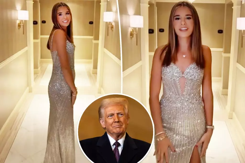 The Glamorous Spotlight: Kai Trump’s Inaugural Ball Style