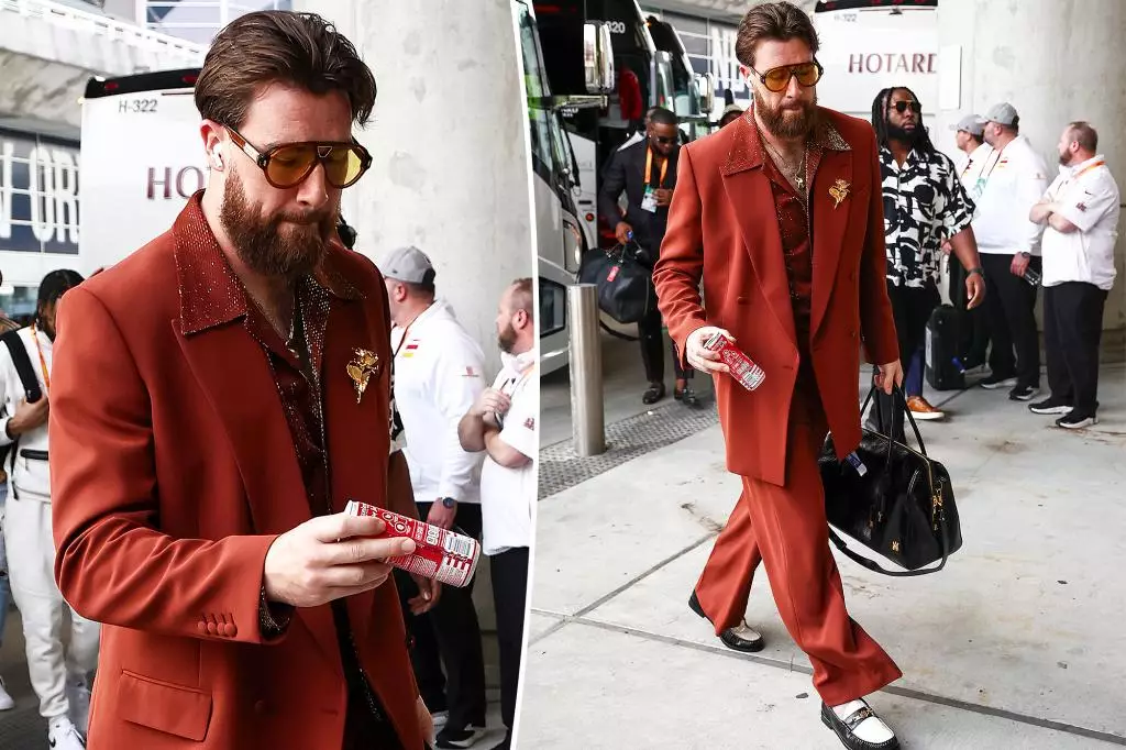 Fashion Forward: Travis Kelce’s Daring Style Takes Center Stage in New Orleans