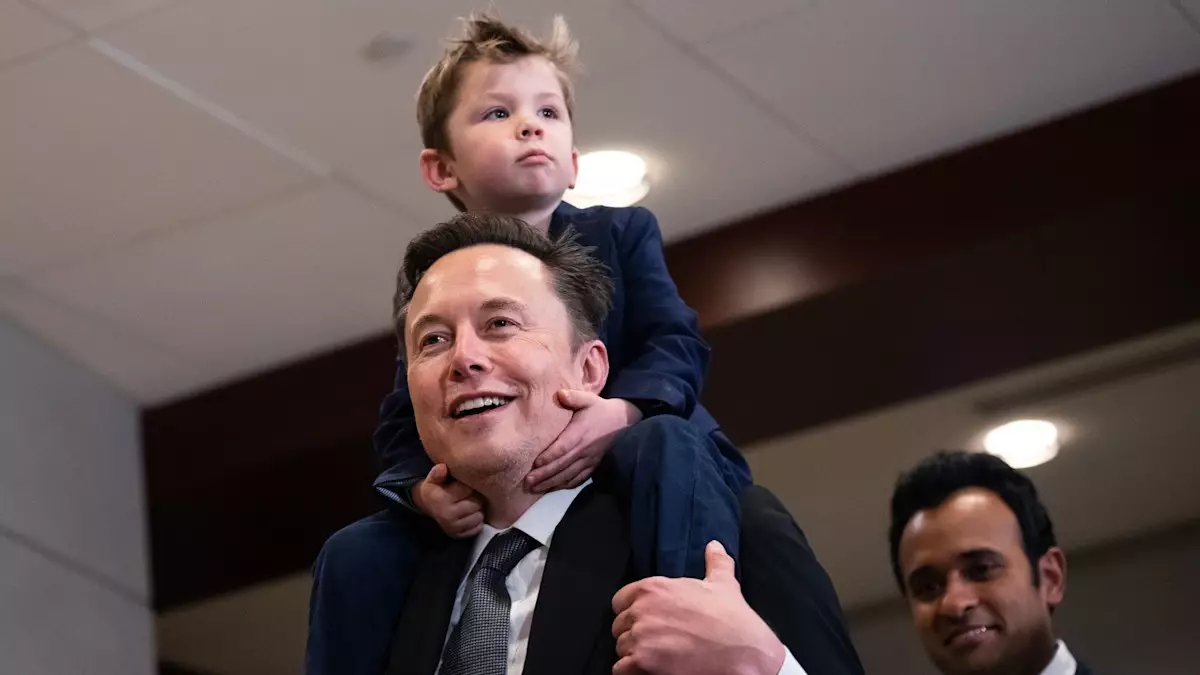 The Spectacle of Parenting in Politics: A Glimpse into Elon Musk’s Visit to the White House