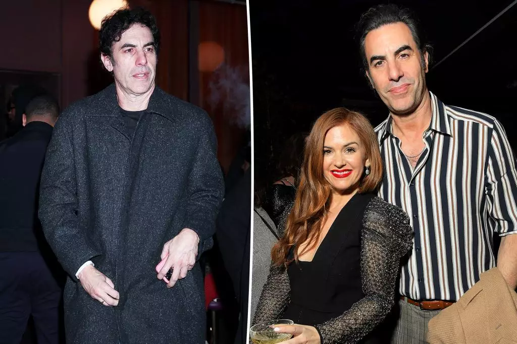 Divorce Tales in the Spotlight: Sacha Baron Cohen and Isla Fisher’s Navigational Journey