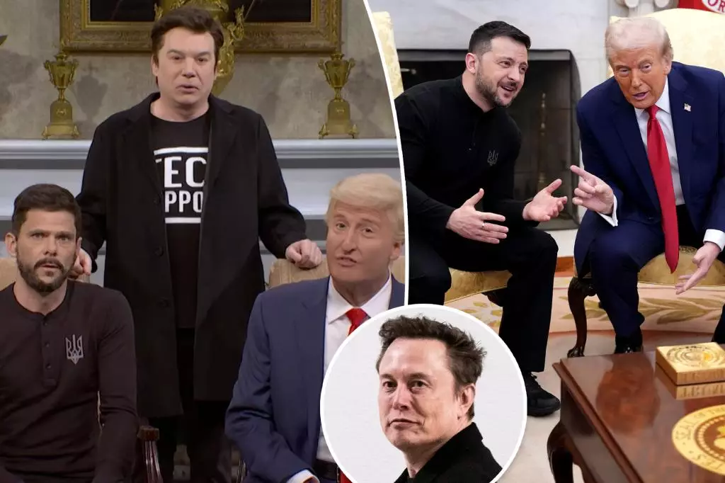 The Laughter of Politics: Mike Myers’ Unforgettable SNL Cameo as Elon Musk