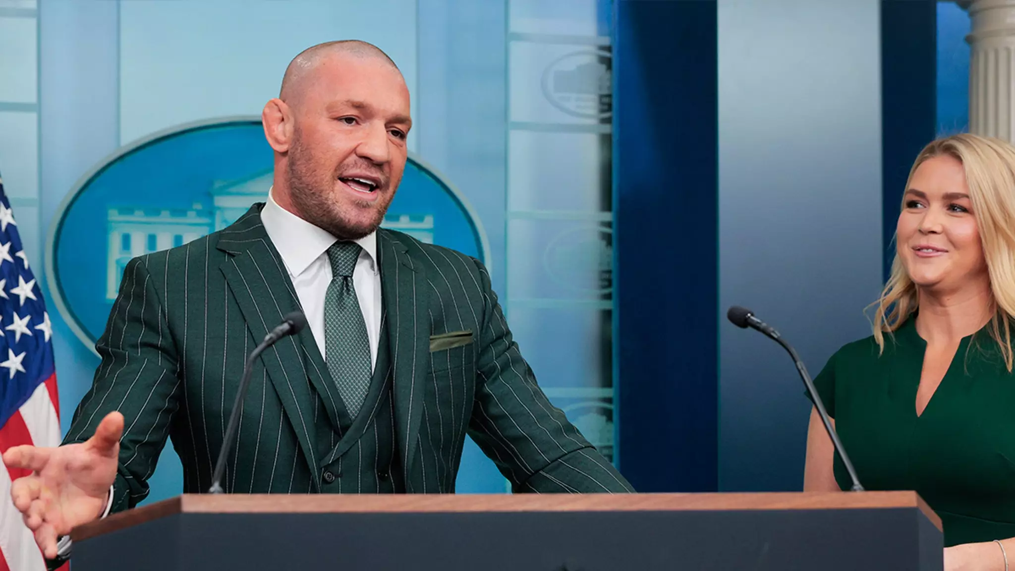 The Spirited Clash: Conor McGregor Takes St. Patrick’s Day to the White House