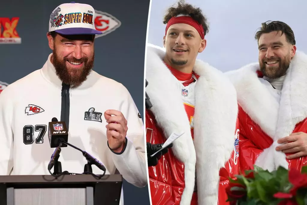 Travis Kelce’s Playful Charisma: A Delightful Offseason Encounter with Patrick Mahomes