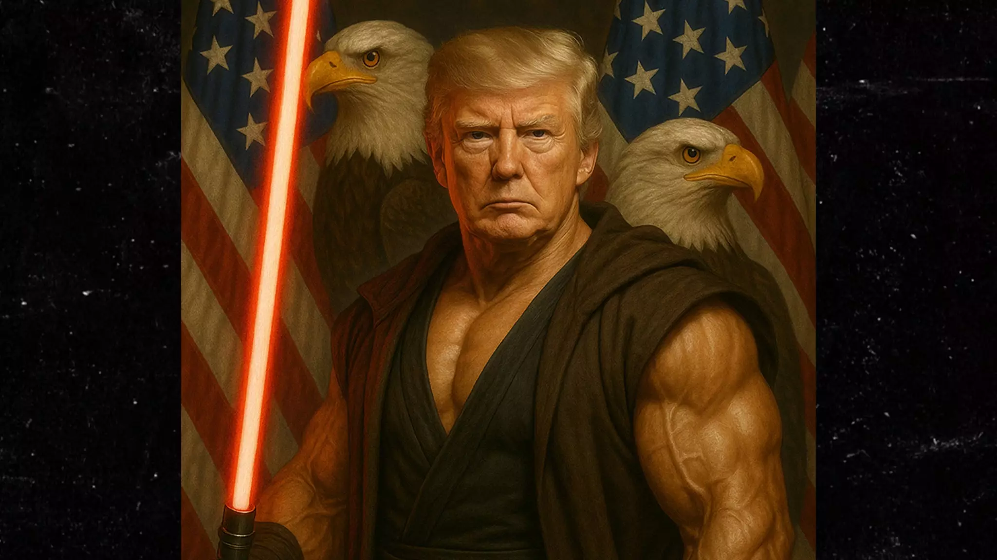 Unmasking the Force: Trump’s Stark Embrace of the Dark Side