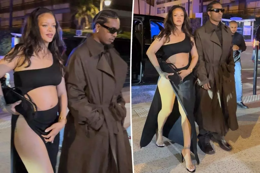 Radiant Revelations: Rihanna’s Stylish Glimpse of Motherhood