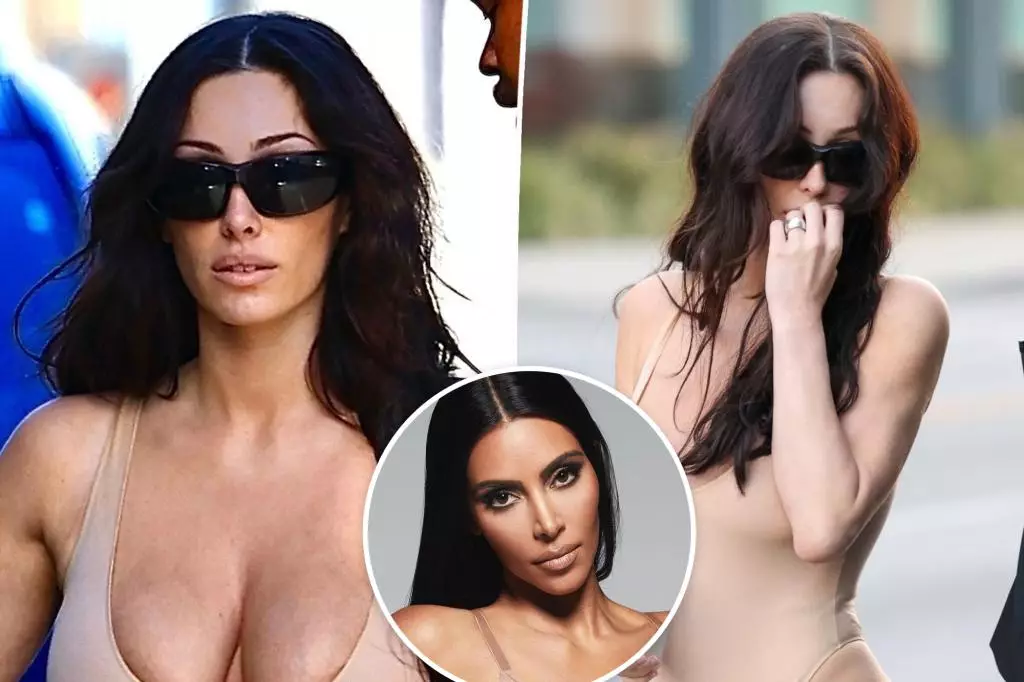 Unveiling the Mirror: Bianca Censori’s Bold Style Choices and Its Intriguing Implications