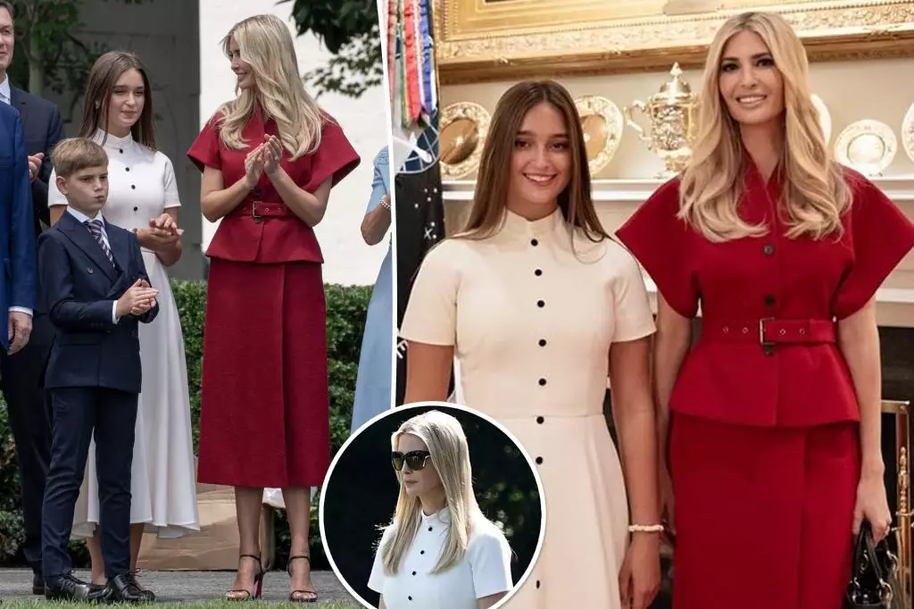 Capital Chic: A Daughter’s Style Statement at the White House