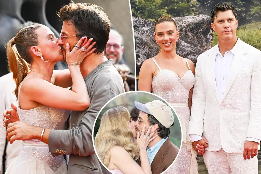 Charming Chemistry: Scarlett Johansson and Jonathan Bailey’s Playful Red Carpet Moments