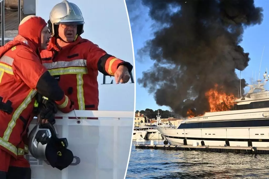 Liberation or Disaster: The Hidden Lessons Behind the Burning of a Luxurious Superyacht in St. Tropez