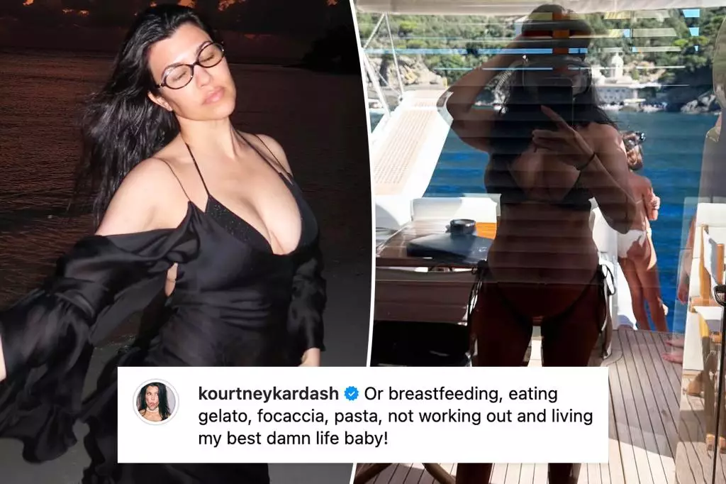 Kourtney Kardashian’s Bold Stand Against Body Shamers: Redefining Confidence and Strength