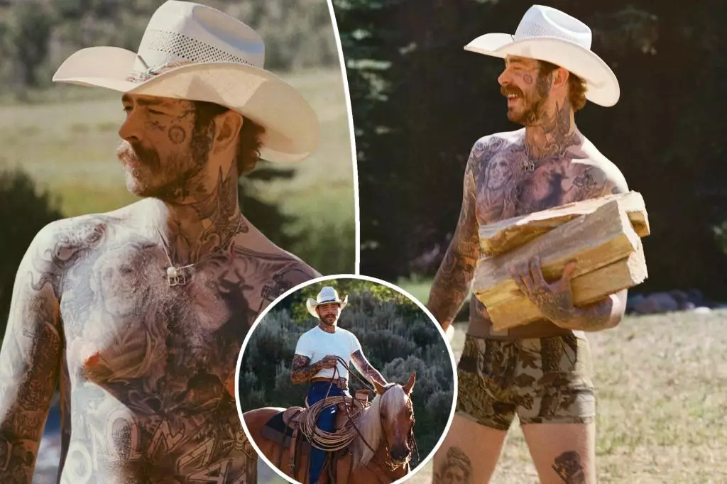 Post Malone Redefines Comfort and Style in Groundbreaking Skims Campaign