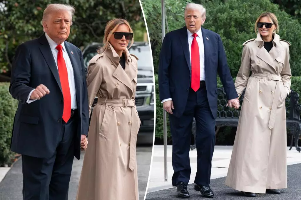 Melania Trump’s Discreet yet Impactful Fashion Statement: A Reflection of Diplomacy and Tradition